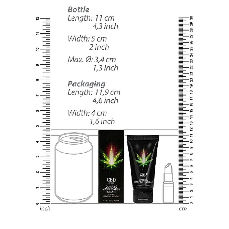 CBD Cannabis Masturbation Cream For Her - 50 ml